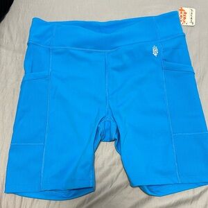 Free people movement fp medium M instant replay shorts biker shorts